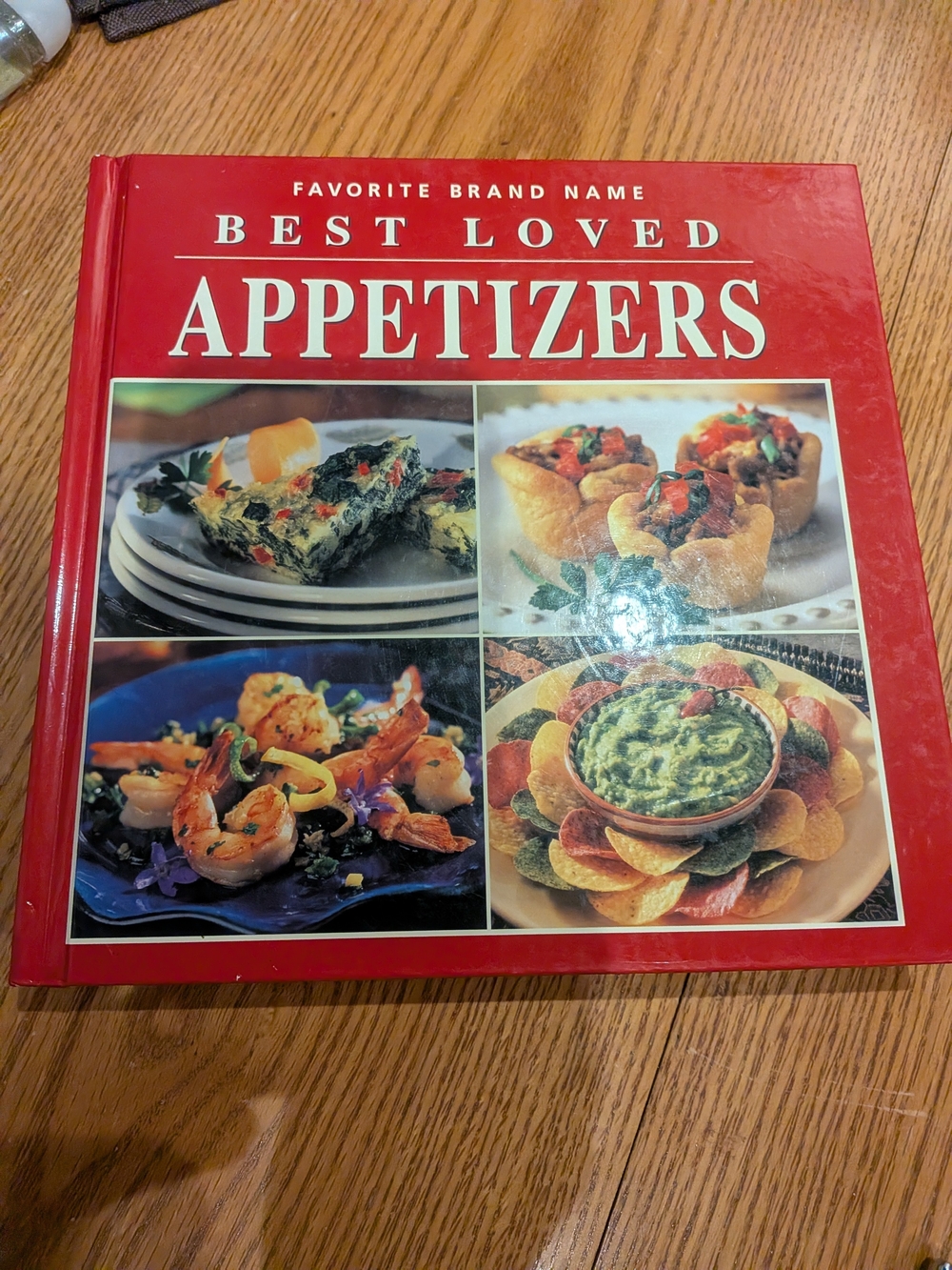 Best Loved Appetizers Cookbook - Red